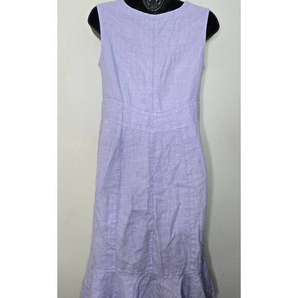 California Threads Linen Dress Size XS Sleeveless Whimsical - Picture 5 of 6